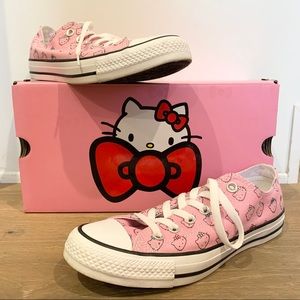 Hello Kitty Converse Shoes (New)